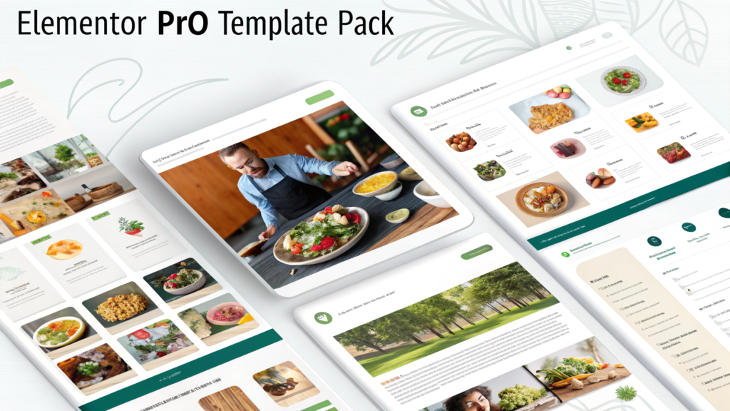 Elementor Pro Template Pack A Collection Of 50 P 1024x576